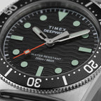 Men Quartz Black Dial Analog Stainless Steel Watch TW2W95200UJ