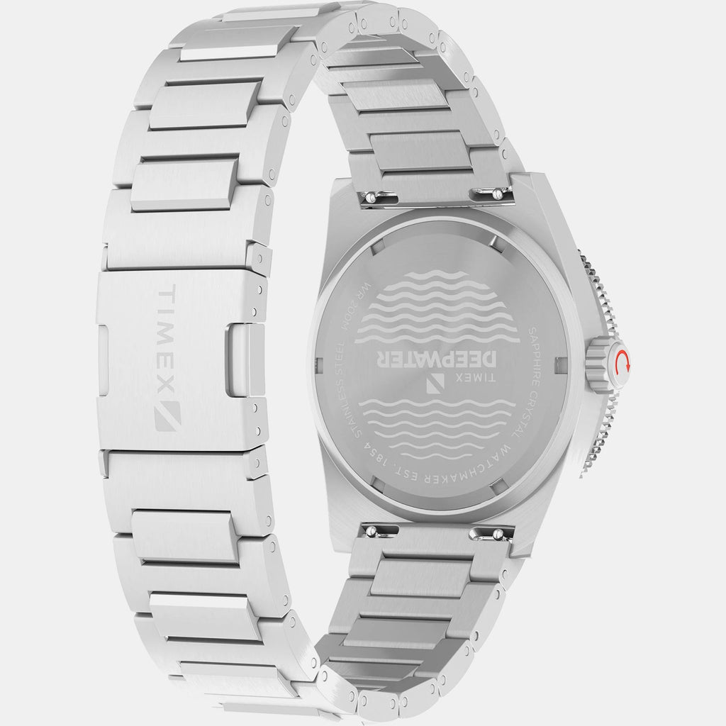 Men Quartz Black Dial Analog Stainless Steel Watch TW2W95200UJ