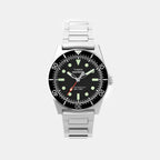 Men Quartz Black Dial Analog Stainless Steel Watch TW2W95200UJ