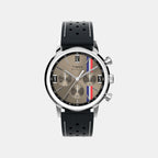 Marlin Men Quartz Tan Dial Analog Leather Watch TW2W98900UJ