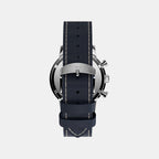 Men Quartz Blue Dial Chronograph Leather Watch TW2W99000UJ