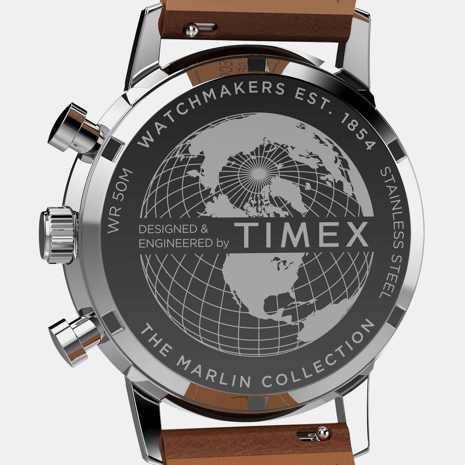 Men Quartz Green Dial Analog Leather Watch TW2W99100UJ