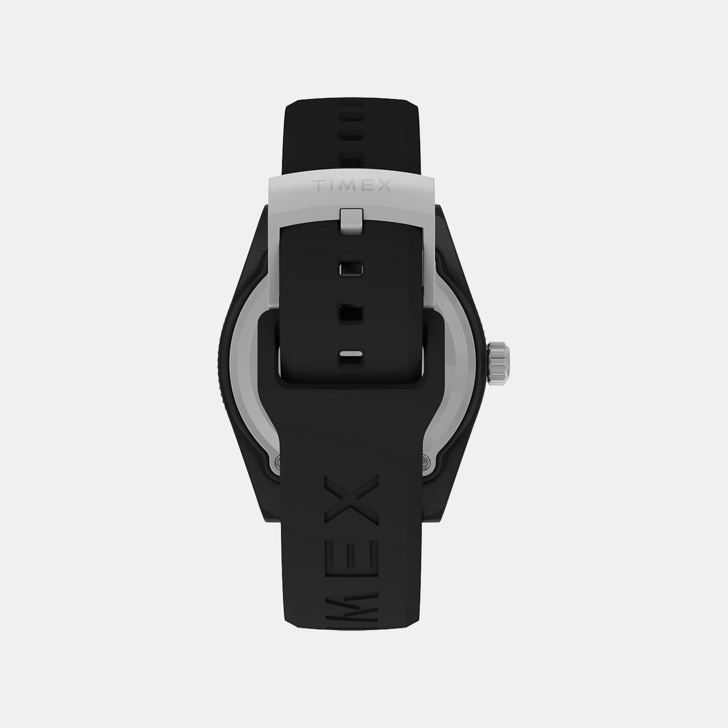Men Quartz Black Dial Analog Rubber Watch TW2Y02200UJ