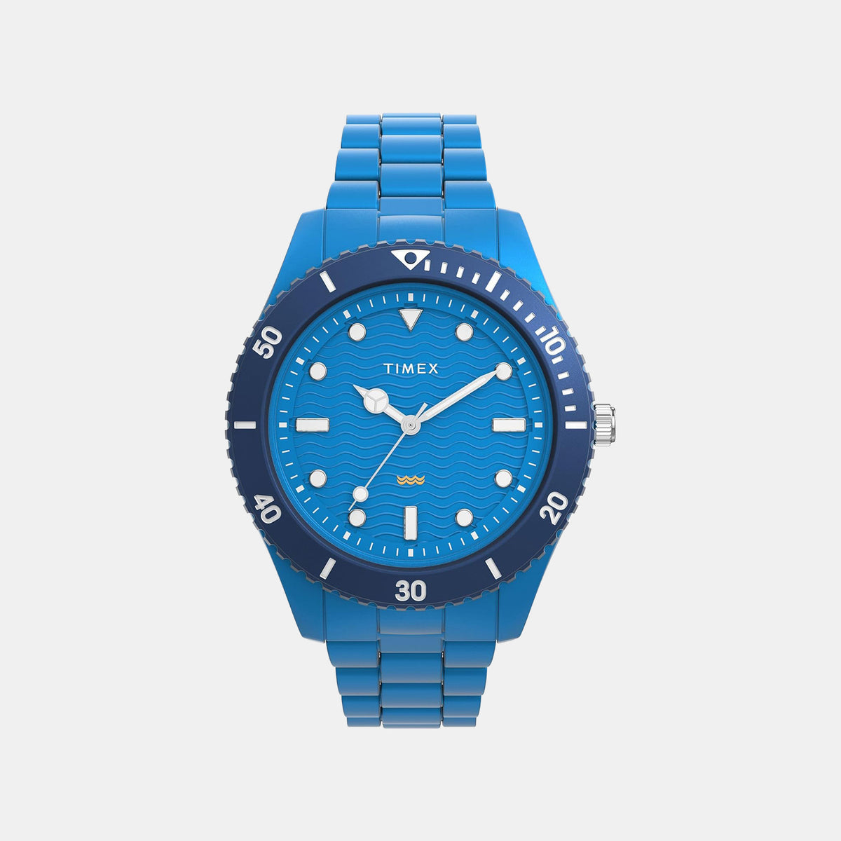 Legacy Men Quartz Blue Dial Analog Plastic Watch TW2Y04300UJ