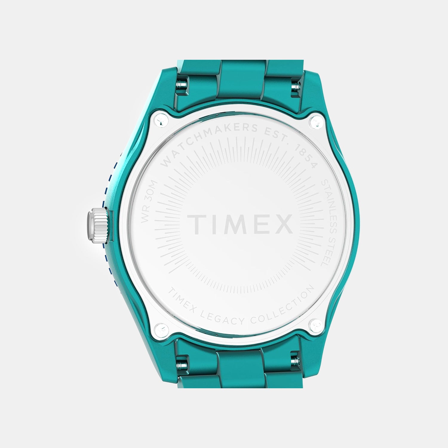 Women Quartz Green Dial Analog Plastic Watch TW2Y04700UJ