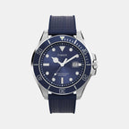 Men Quartz Blue Dial Analog Synthetic Watch TW2Y05000UJ