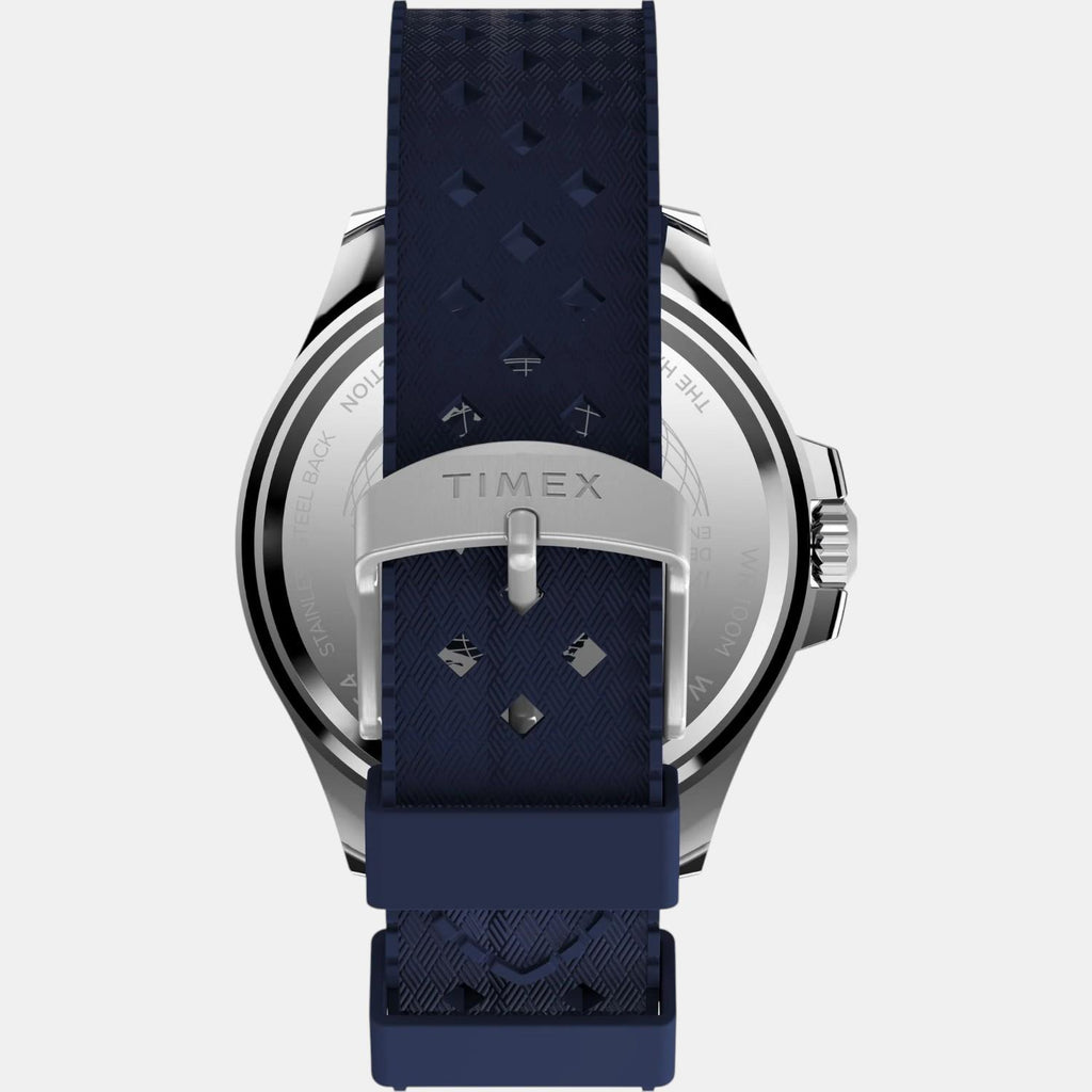 Men Quartz Blue Dial Analog Synthetic Watch TW2Y05000UJ