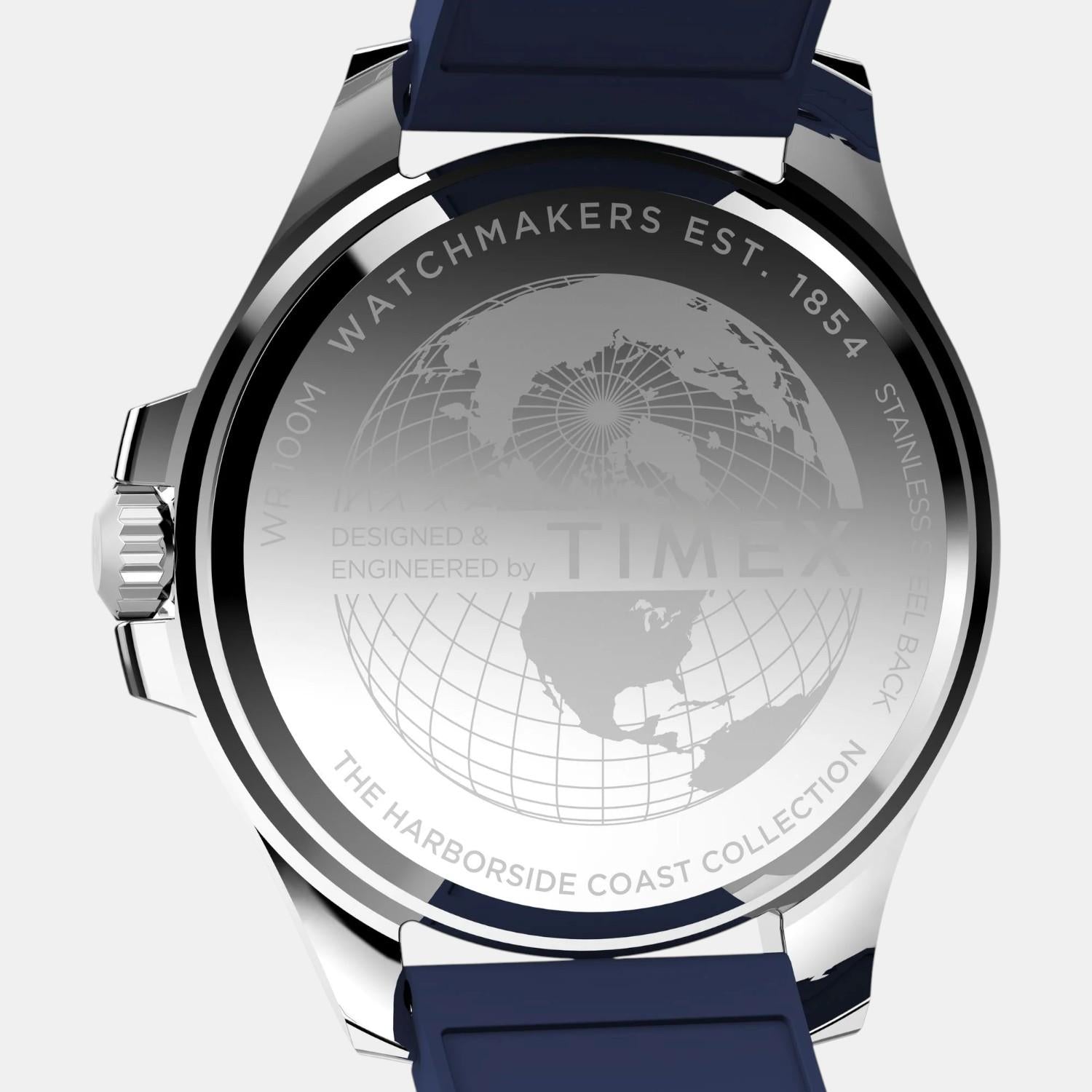 Men Quartz Blue Dial Analog Synthetic Watch TW2Y05000UJ