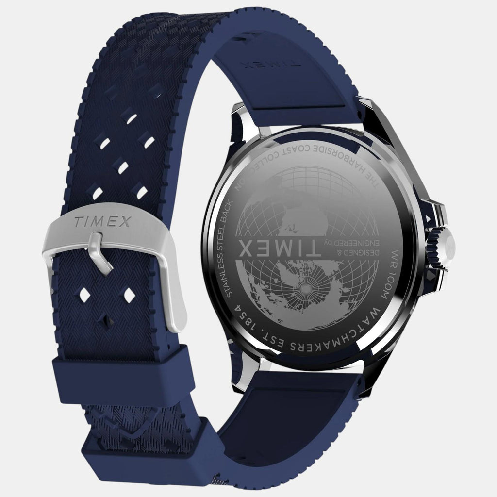 Men Quartz Blue Dial Analog Synthetic Watch TW2Y05000UJ