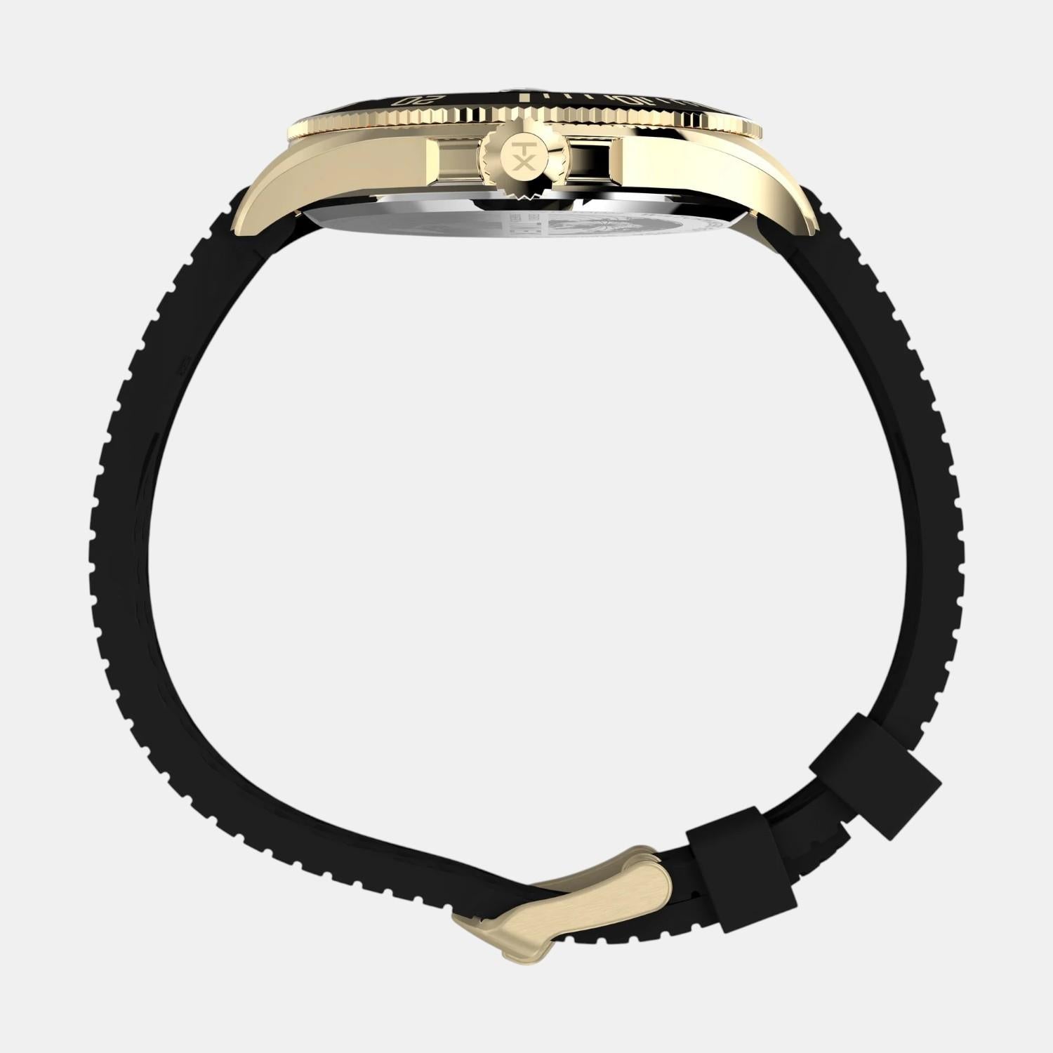 Men Quartz Green Dial Analog Synthetic Watch TW2Y05300UJ