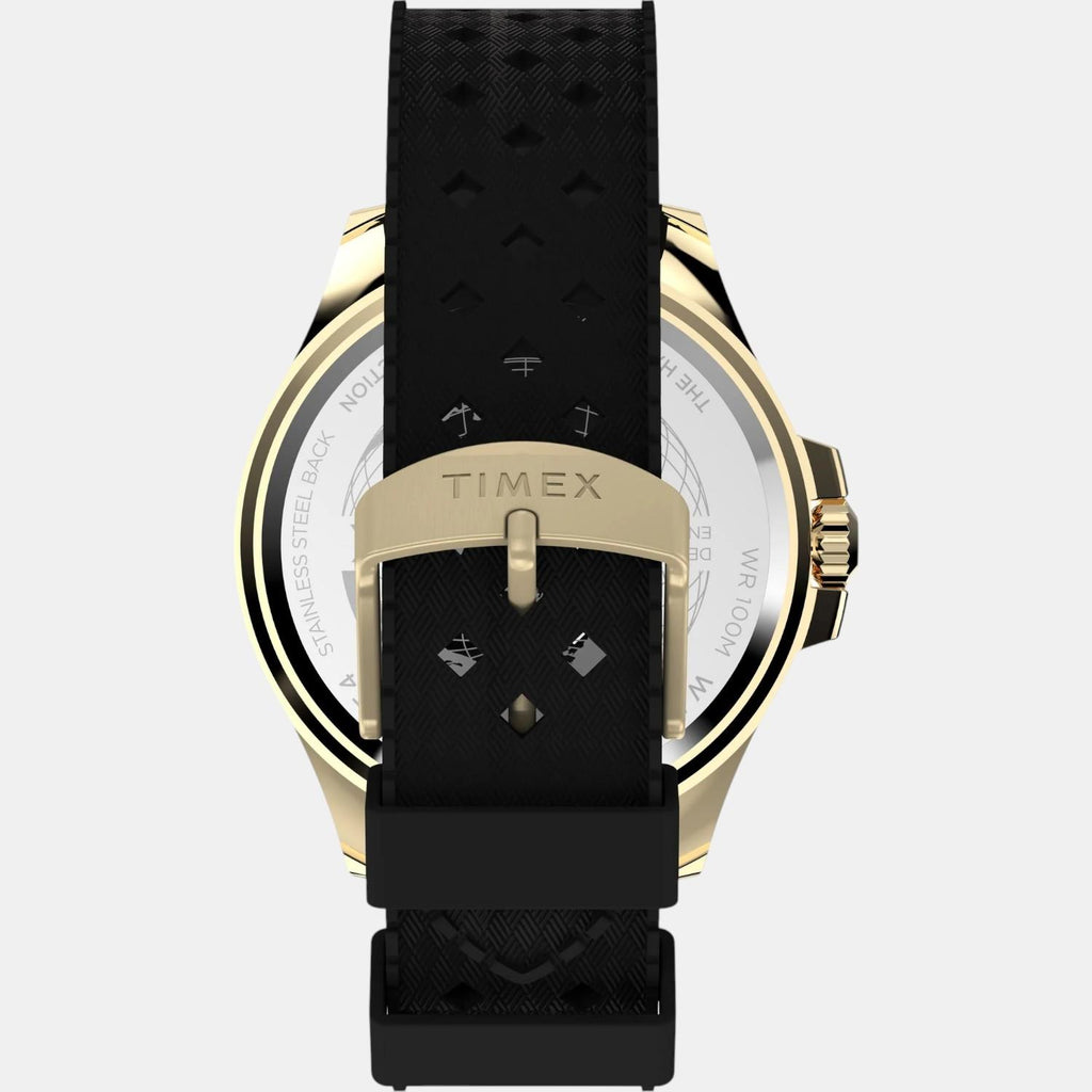 Men Quartz Green Dial Analog Synthetic Watch TW2Y05300UJ