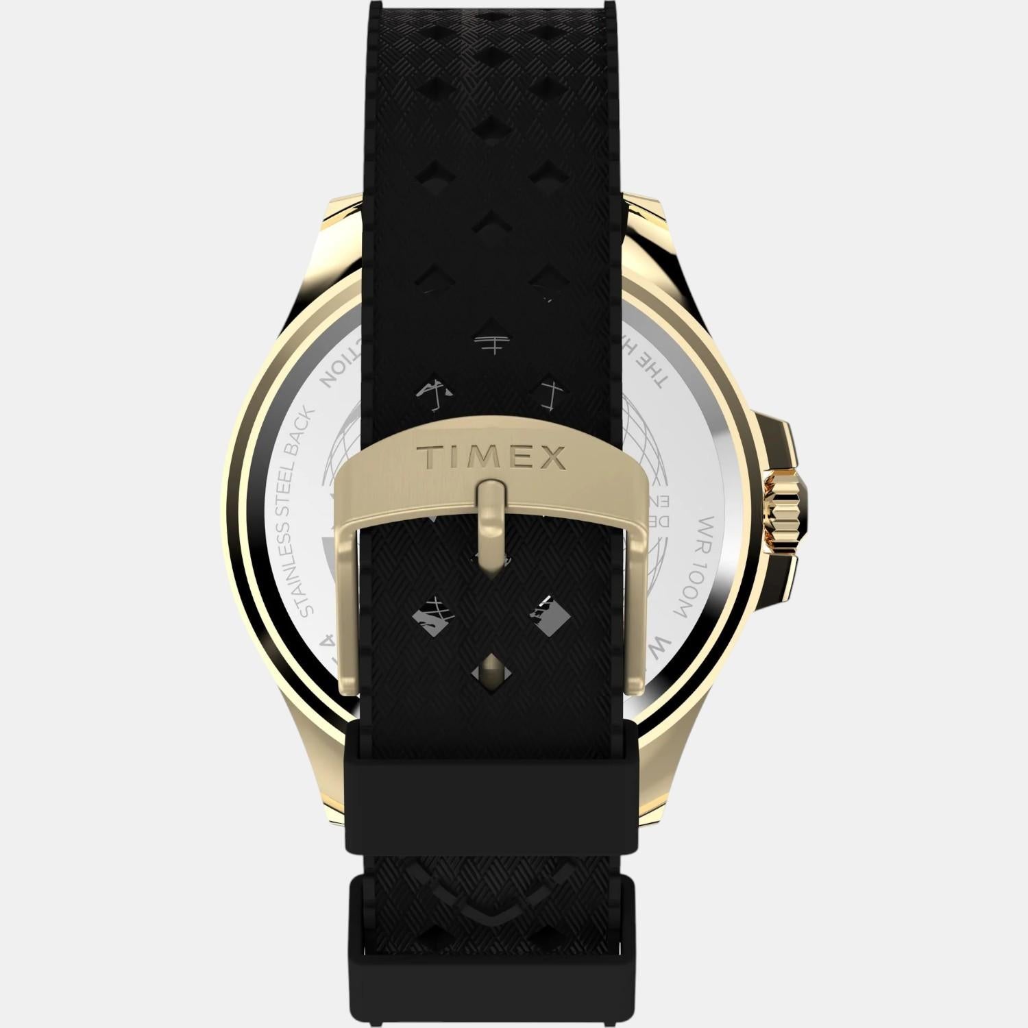 Men Quartz Green Dial Analog Synthetic Watch TW2Y05300UJ