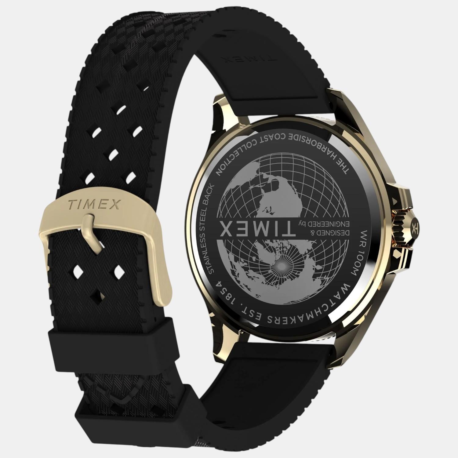 Men Quartz Green Dial Analog Synthetic Watch TW2Y05300UJ