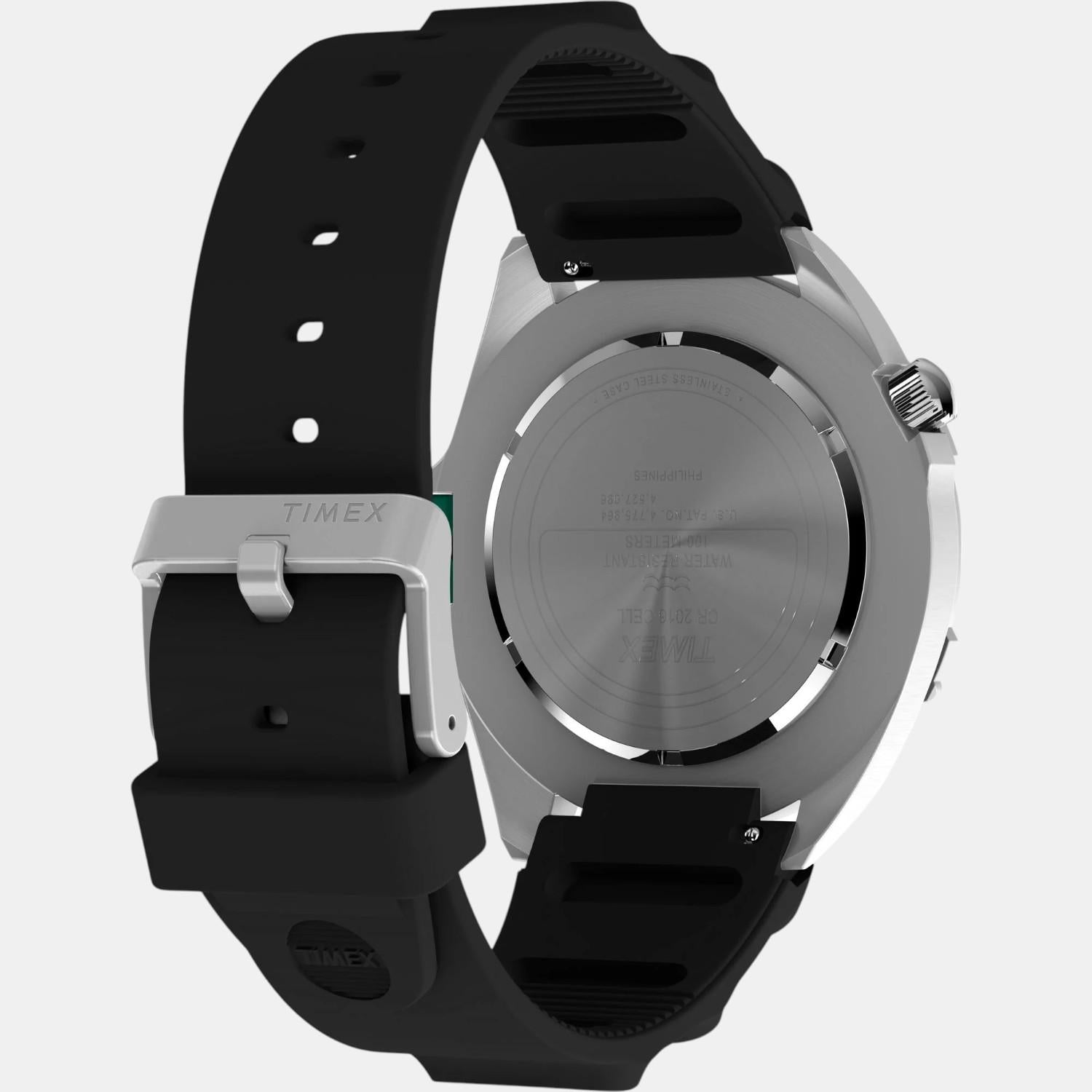 Men Quartz White Dial Analog Synthetic Watch TW2Y05800UJ