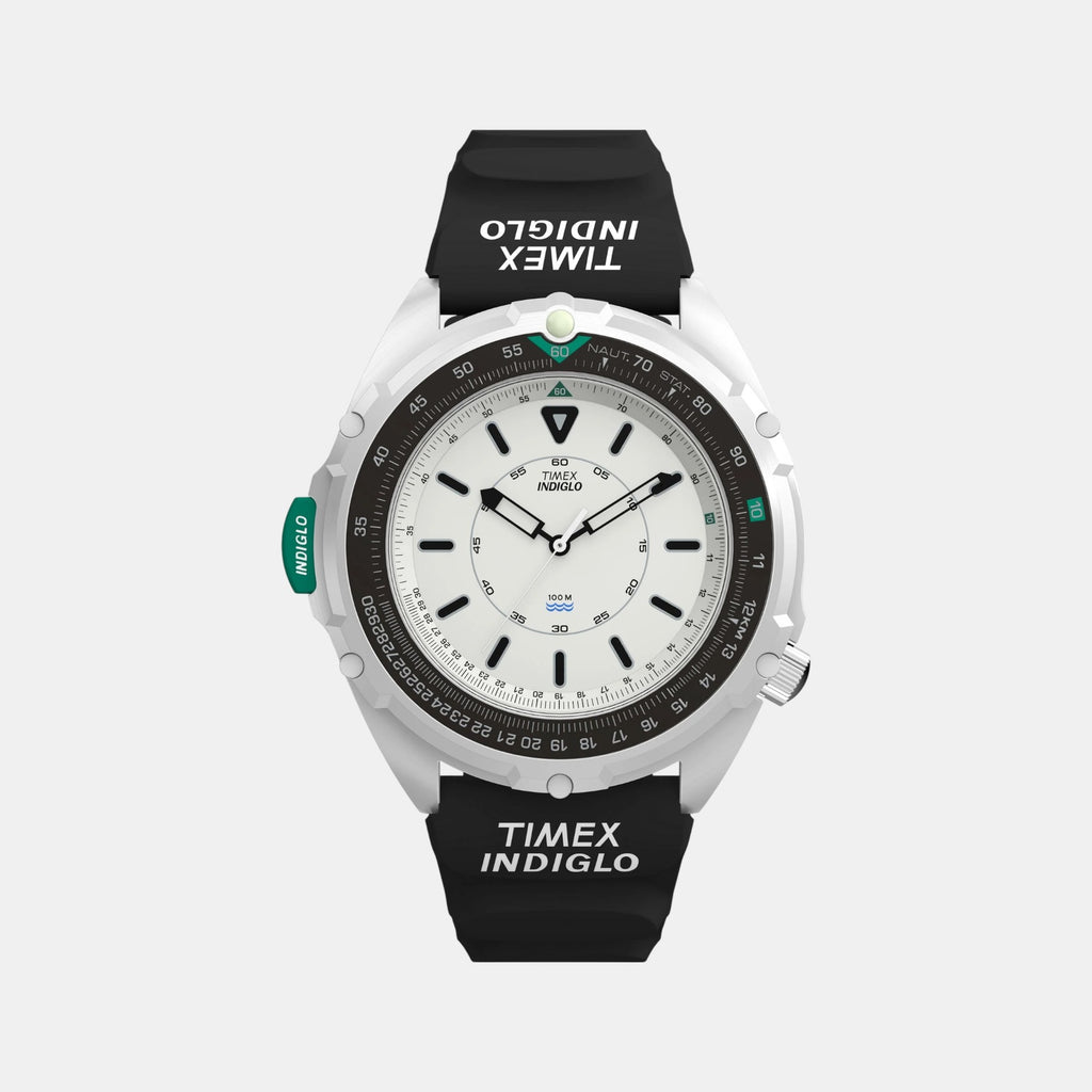 Men Quartz White Dial Analog Synthetic Watch TW2Y05800UJ