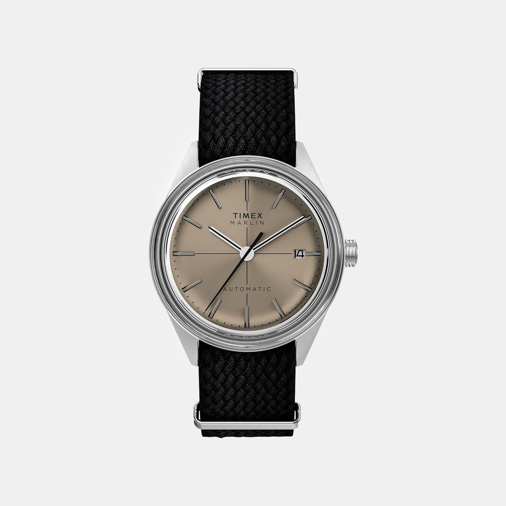 Men Automatic Beige Dial Analog Fabric Watch TW2Y06300UJ