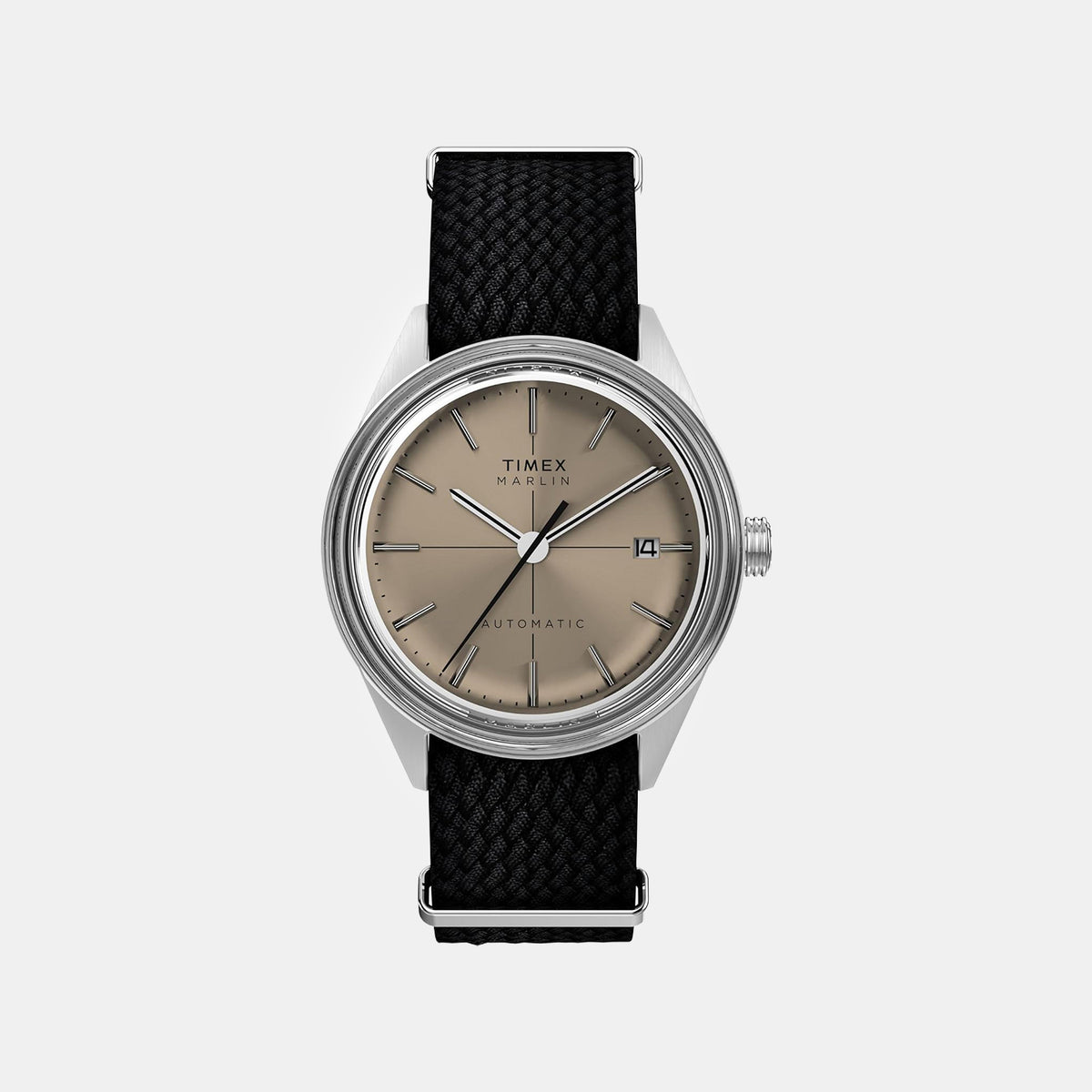 Marlin Men Automatic Beige Dial Analog Fabric Watch TW2Y06300UJ