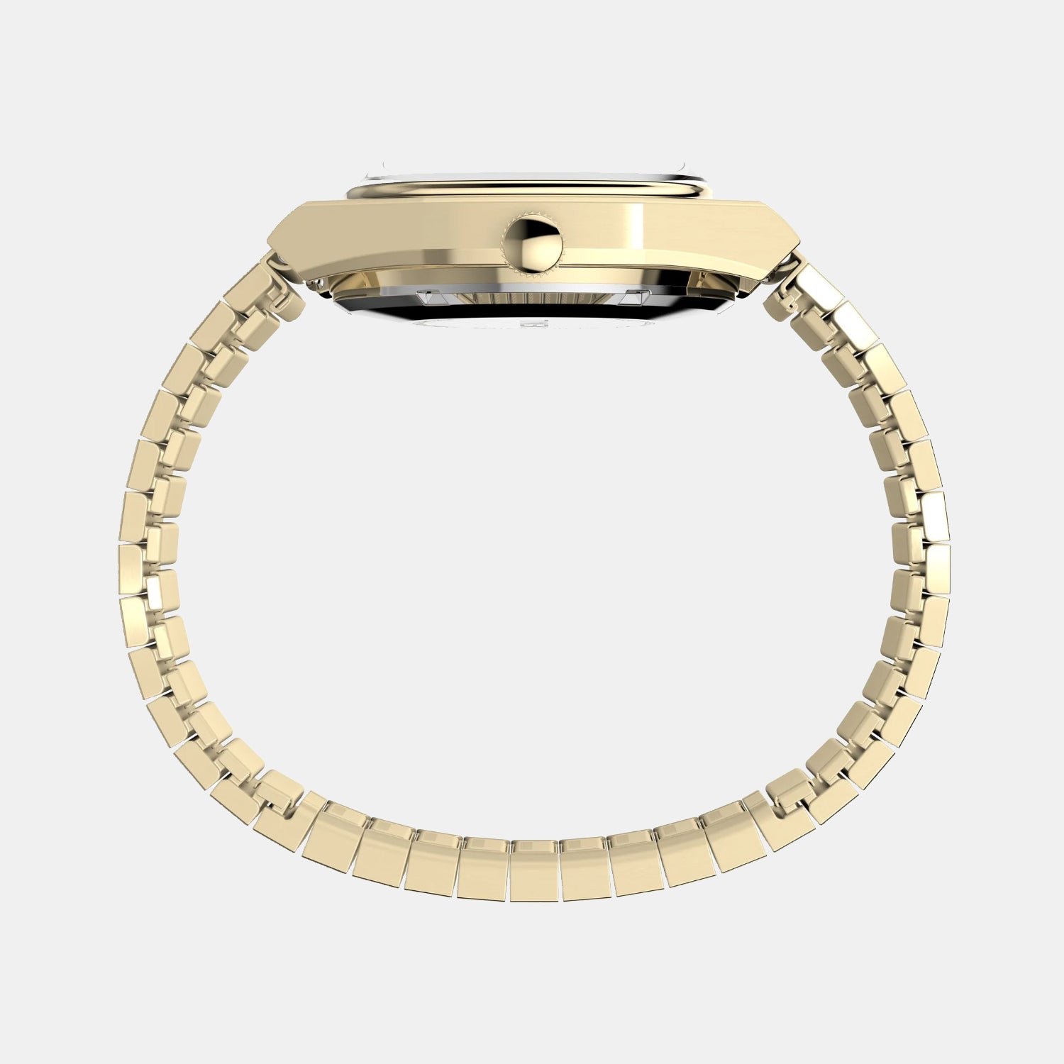 Q Timex Men Automatic Champagne Dial Analog Stainless Steel Watch TW2Y07200UJ