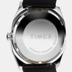 Q Timex Women Automatic Black Dial Analog Leather Watch TW2Y07500UJ