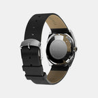 Q Timex Women Automatic Black Dial Analog Leather Watch TW2Y07500UJ