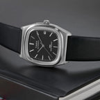 Q Timex Women Automatic Black Dial Analog Leather Watch TW2Y07500UJ