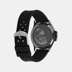 Men Quartz Black Dial Analog Rubber Watch TW2Y09200UJ
