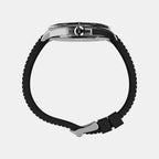 Men Quartz Black Dial Analog Rubber Watch TW2Y09200UJ