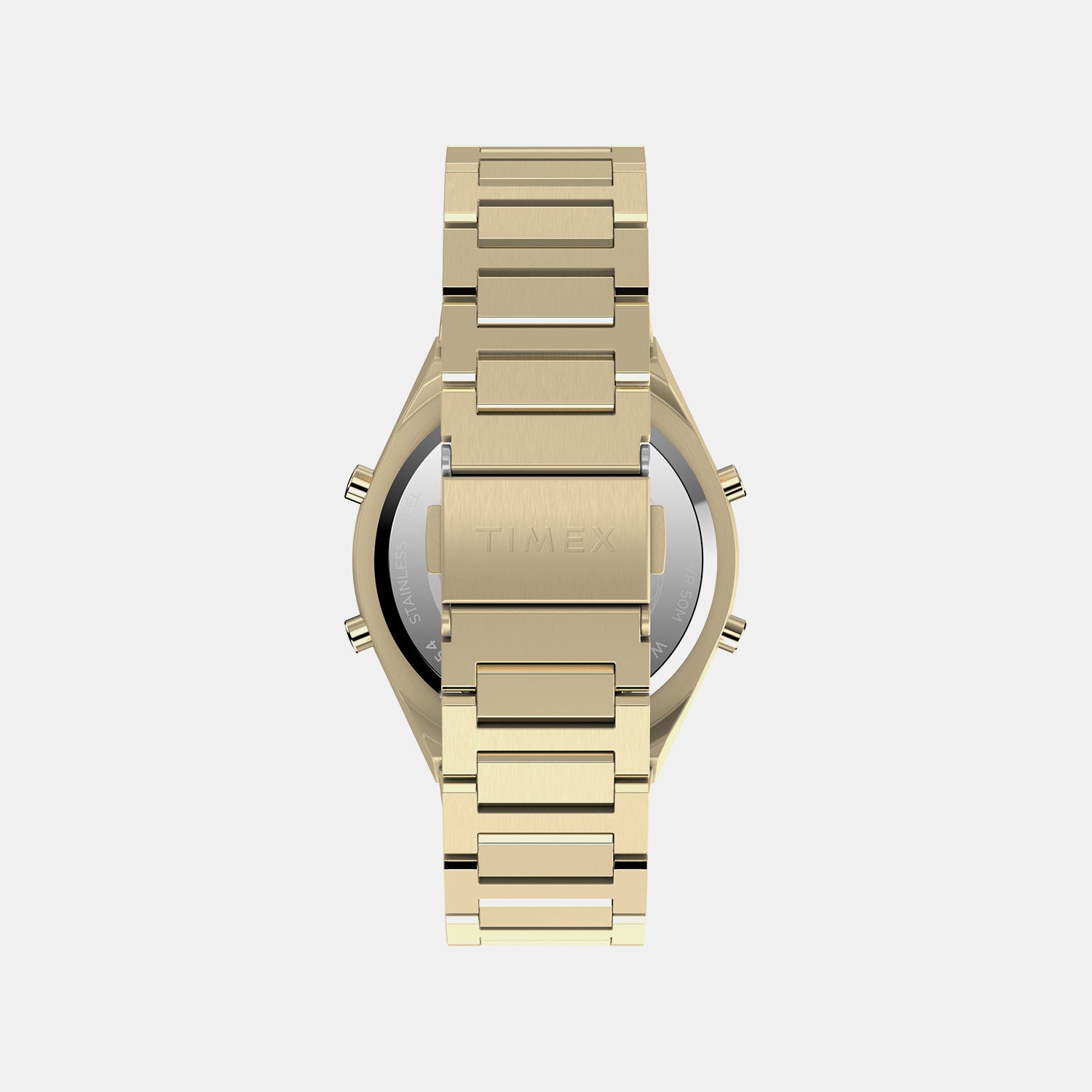 Q Timex Men Quartz Grey Dial Digital Stainless Steel Watch TW2Y09700UJ