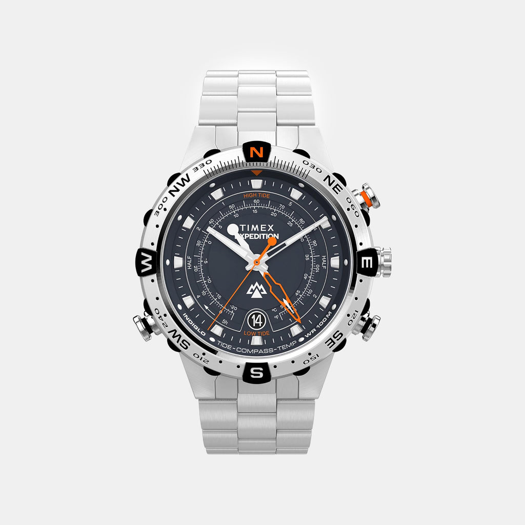 Men Quartz Blue Dial Analog Steel Watch TW2Y12900UJ