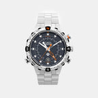 Men Quartz Blue Dial Analog Steel Watch TW2Y12900UJ