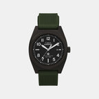 Men Quartz Black Dial Analog Silicone Watch TW2Y18000UJ