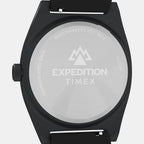 Expedition Men Quartz Black Dial Analog Silicone Watch TW2Y18100UJ
