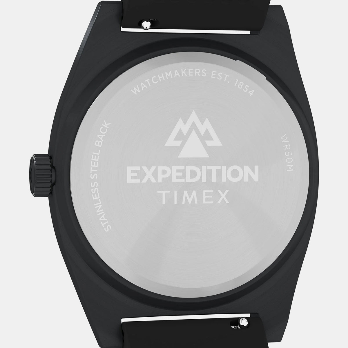Expedition Men Quartz Black Dial Analog Silicone Watch TW2Y18100UJ