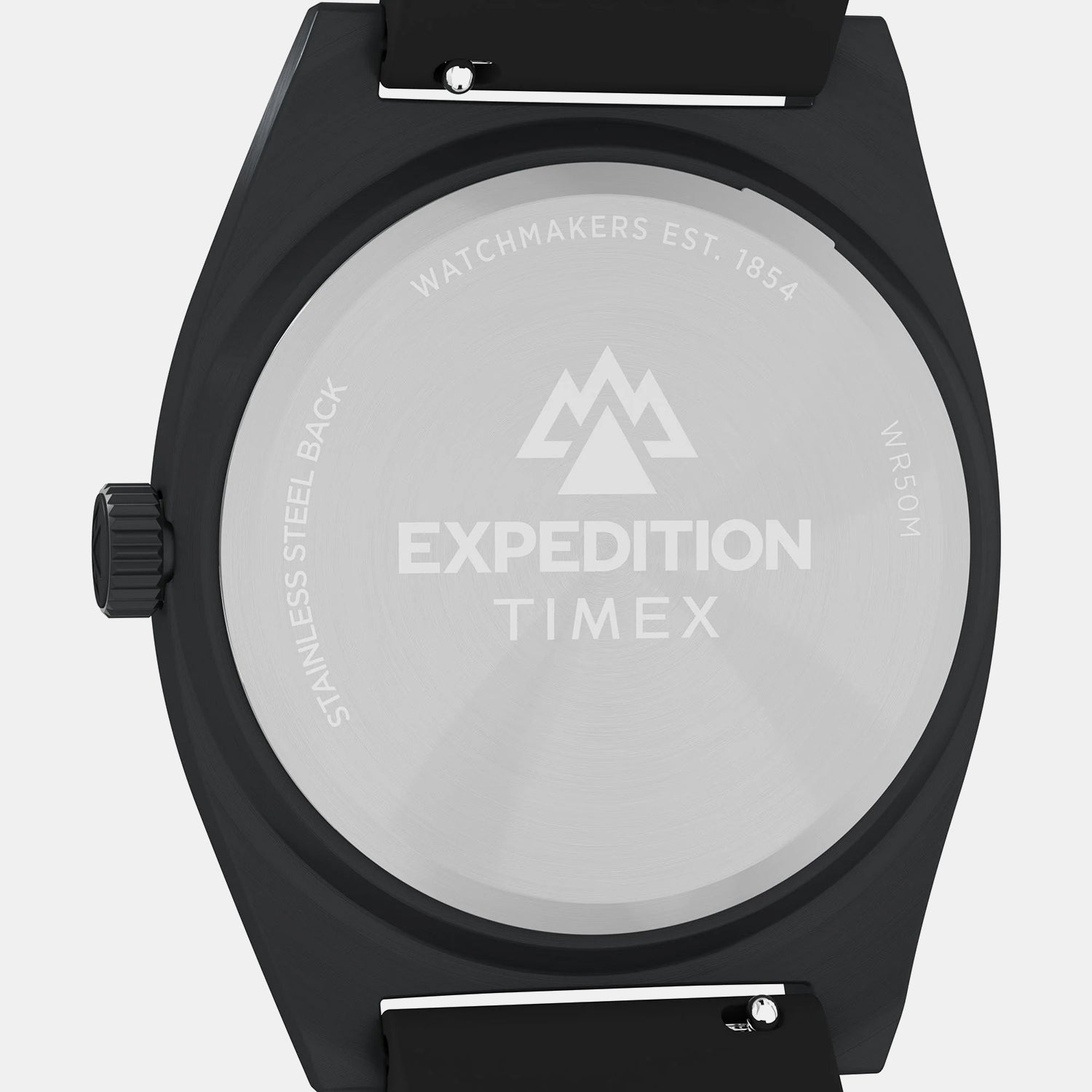 Expedition Men Quartz Black Dial Analog Silicone Watch TW2Y18100UJ