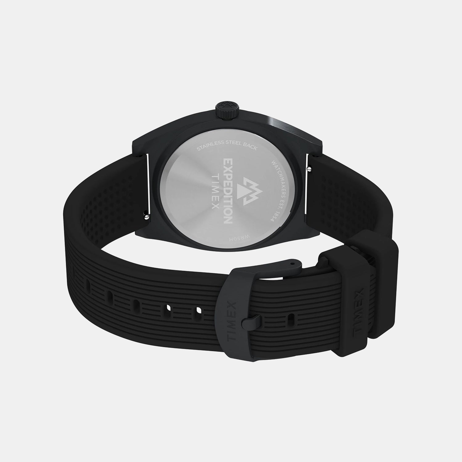Expedition Men Quartz Black Dial Analog Silicone Watch TW2Y18100UJ