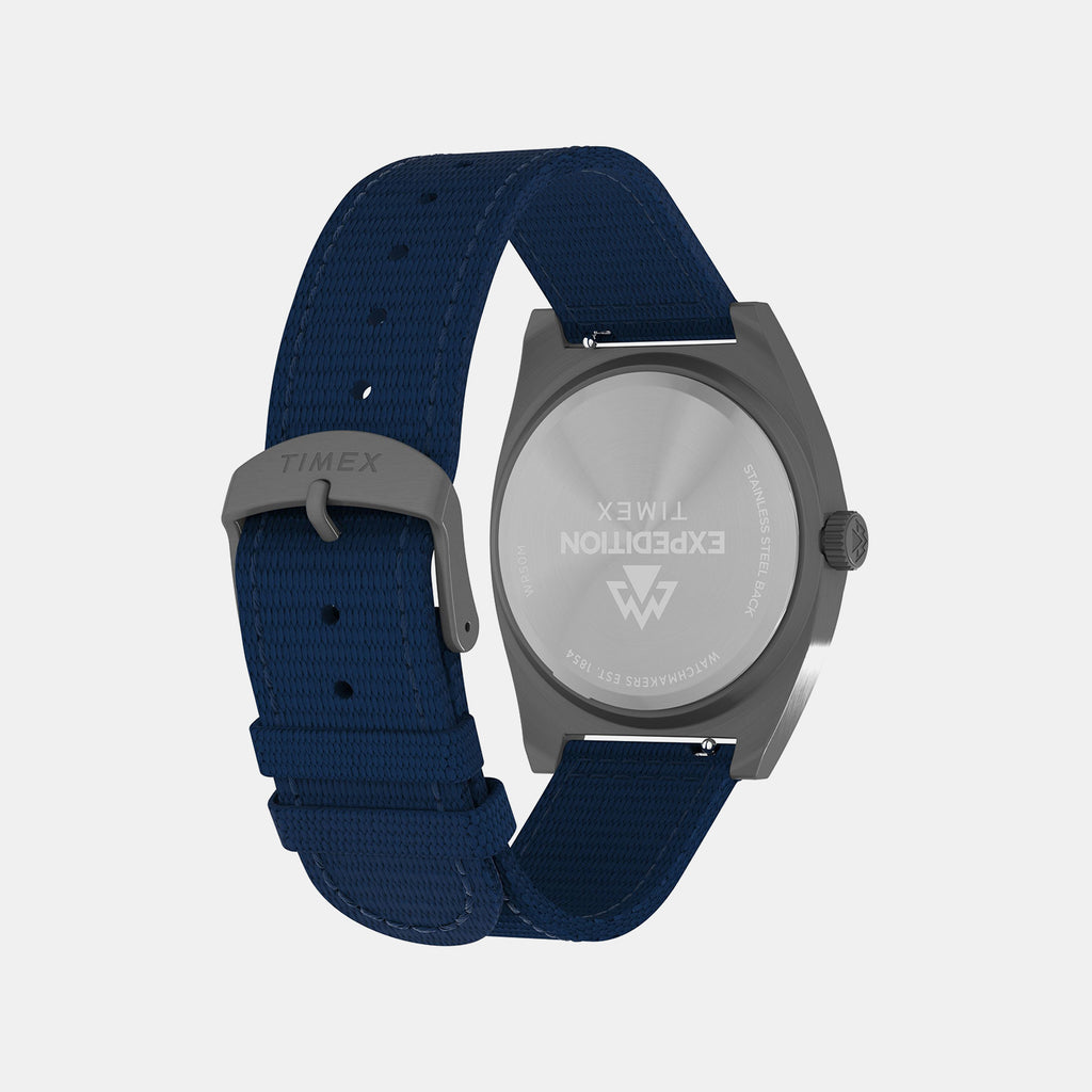 Expedition Capstone Men Quartz Blue Dial Analog Stainless Steel Watch TW2Y18200UJ