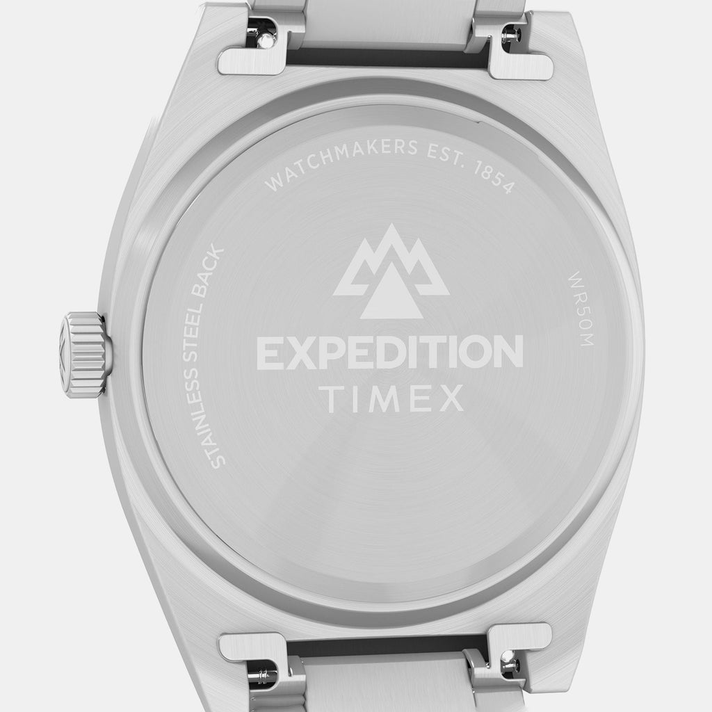 Expedition Men Quartz White Dial Analog Stainless Steel Watch TW2Y18300IK