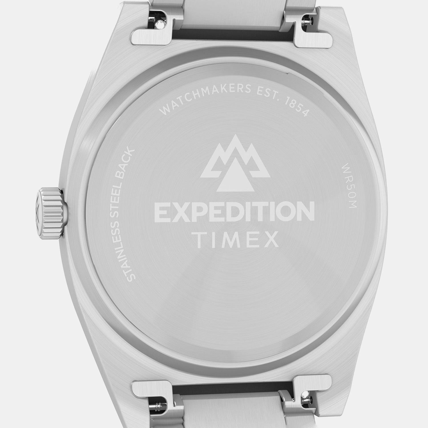 Expedition Men Quartz White Dial Analog Stainless Steel Watch TW2Y18300IK