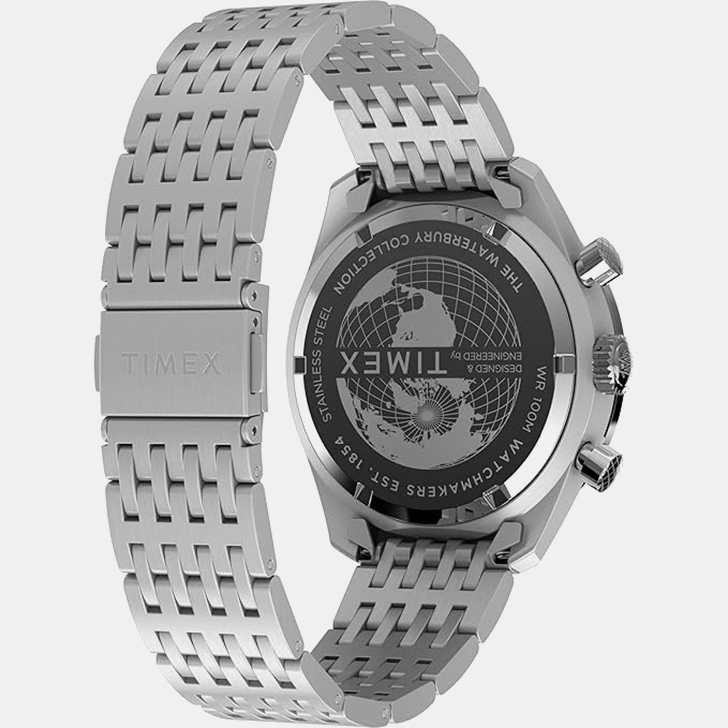 Men Quartz Blue Dial Analog Stainless Steel Watch TW2Y18500IK