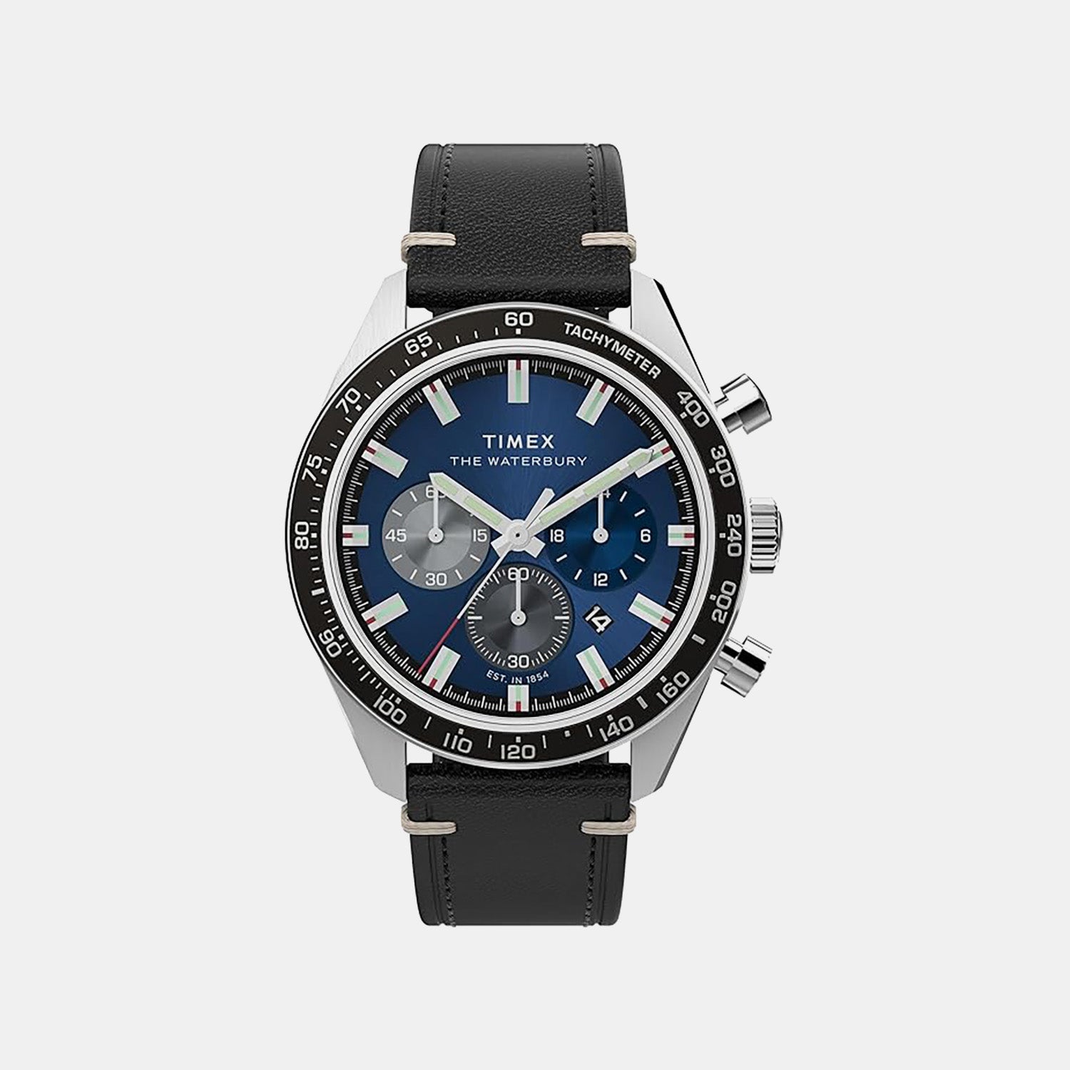 Waterbury Traditional Men Quartz Blue Dial Chronograph Watch TW2Y18600IK