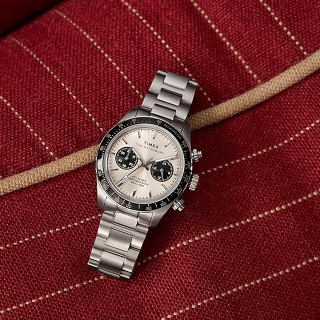 Men Quartz Silver Dial Analog Stainless Steel Watch TW2Y19200IK