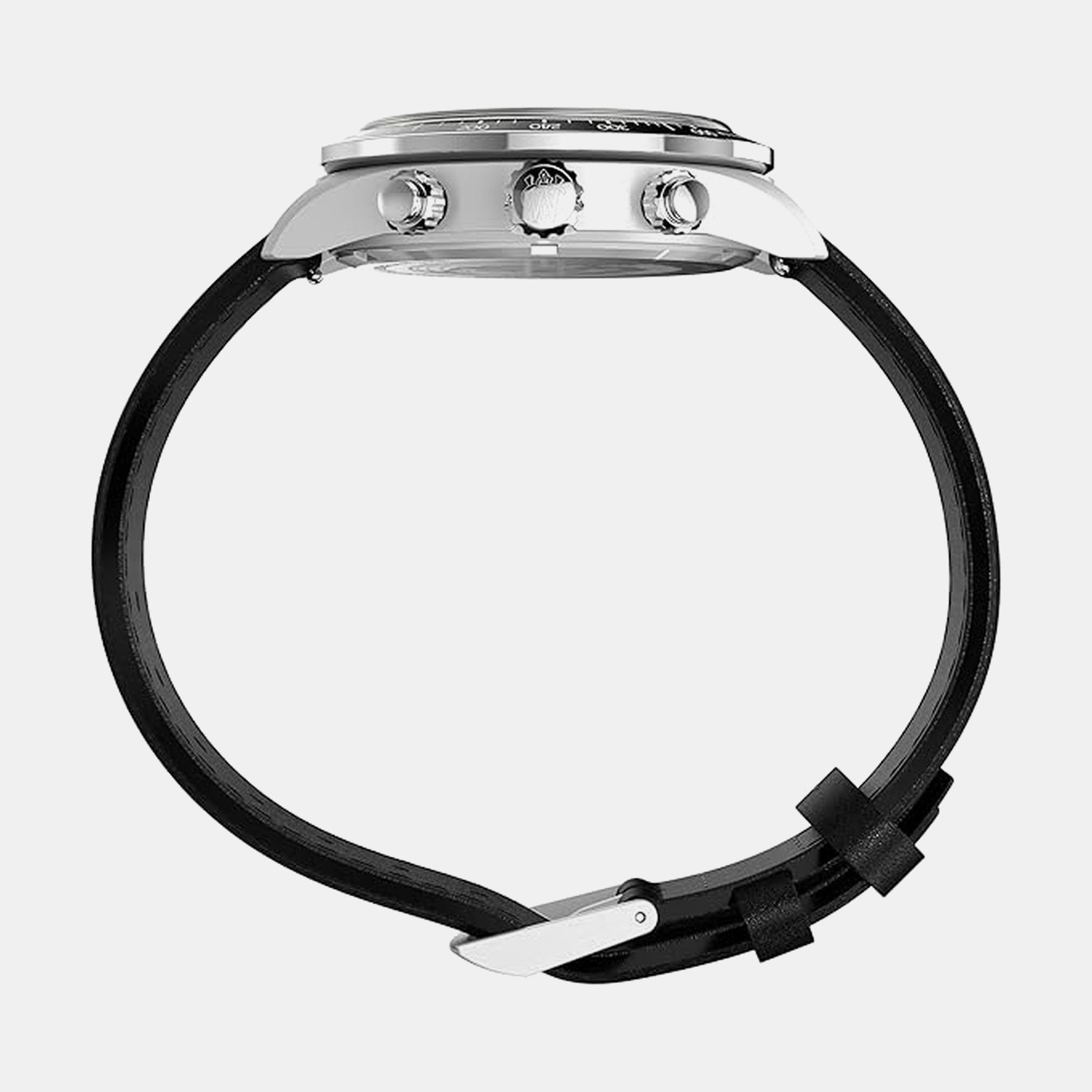 Waterbury Heritage Men Quartz Silver Dial Chronograph Leather Watch TW2Y19300IK