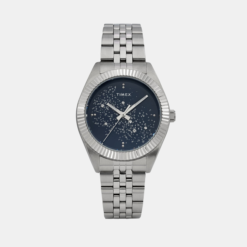 Women Quartz Blue Dial Analog Stainless Steel Watch TW2Y20100IK