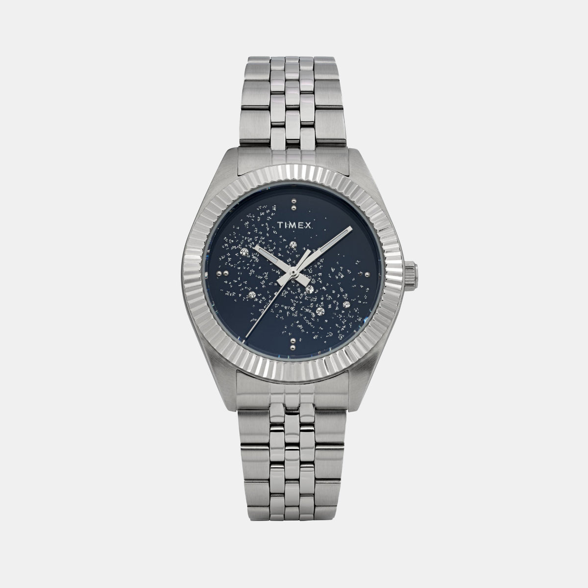 Legacy Women Quartz Blue Dial Analog Stainless Steel Watch TW2Y20100IK