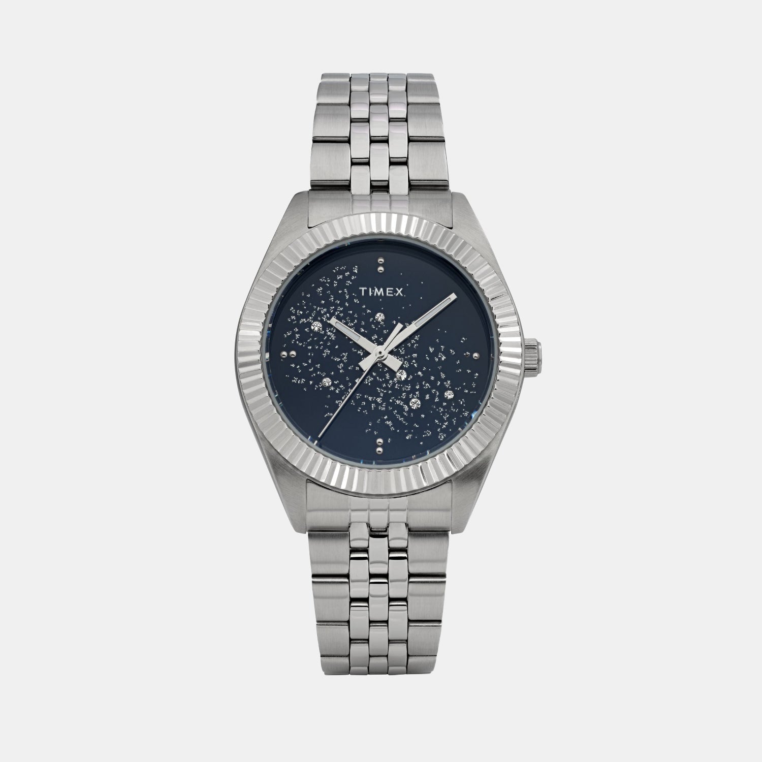 Women Quartz Blue Dial Analog Stainless Steel Watch TW2Y20100IK