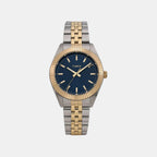 Women Quartz Blue Dial Analog Stainless Steel Watch TW2Y20200IK