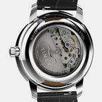Men Automatic Silver Dial Analog Leather Watch TW2Y22900UJ