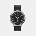 Men Quartz Black Dial Analog Leather Watch TW2Y23200UJ