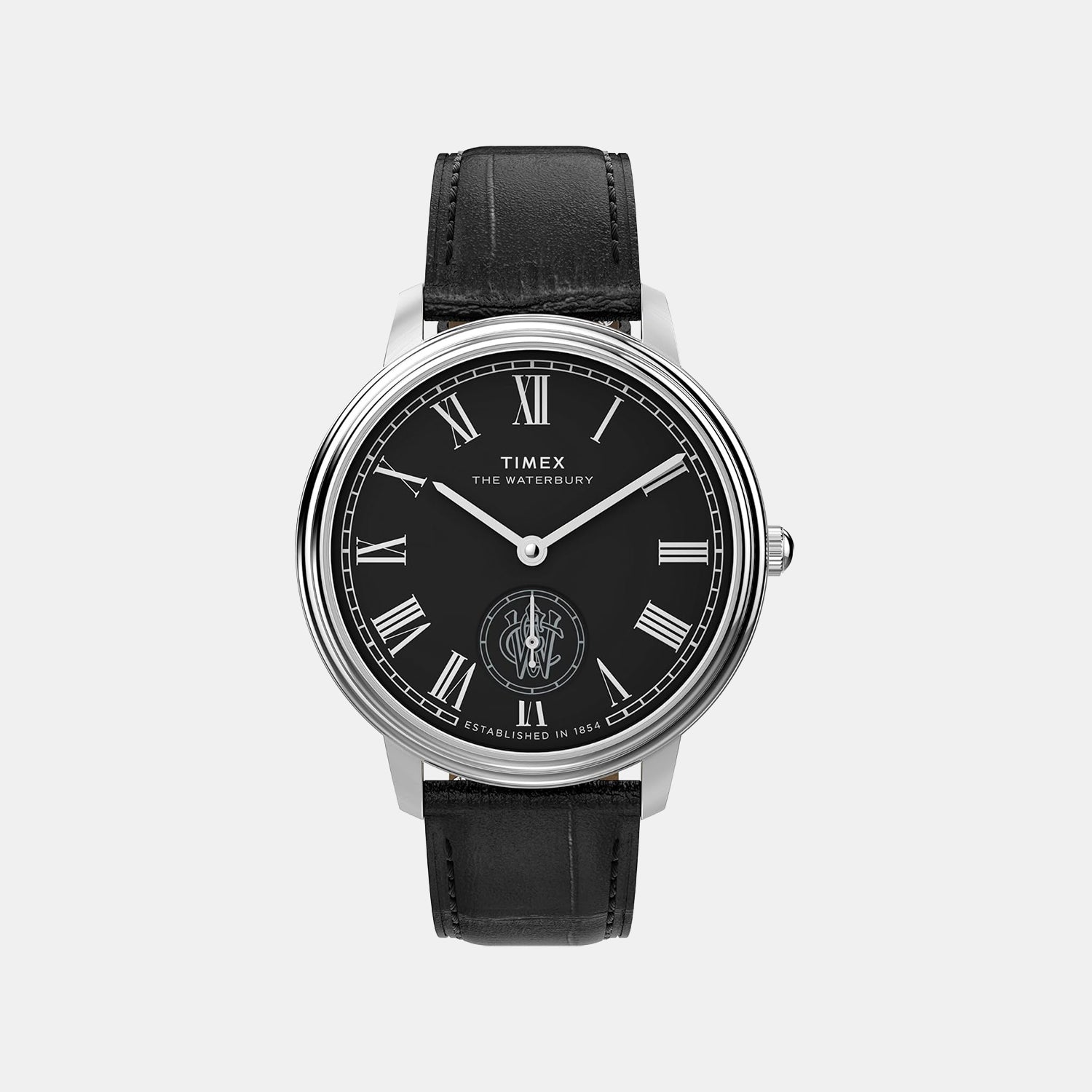 Men Quartz Black Dial Analog Leather Watch TW2Y23200UJ