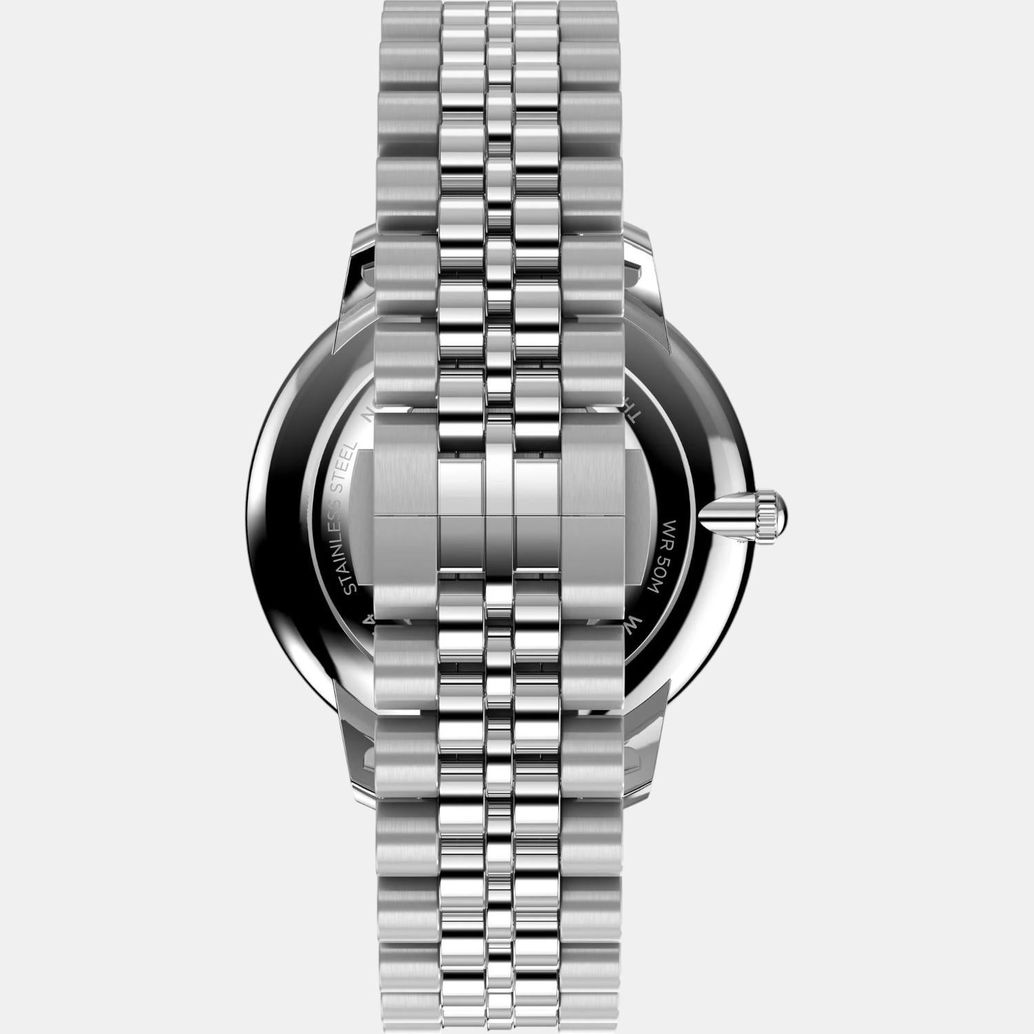 Men Quartz Black Dial Analog Stainless Steel Watch TW2Y23300UJ